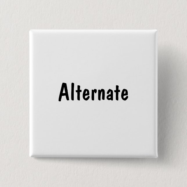 Alternativ Button (Vorderseite)