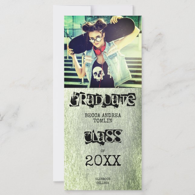 Alternative Abschluss-grüne Metallic-Wirkung (Vorderseite)