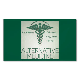 Alternative Arzneimittel-Visitenkarte Magnetische Visitenkarte