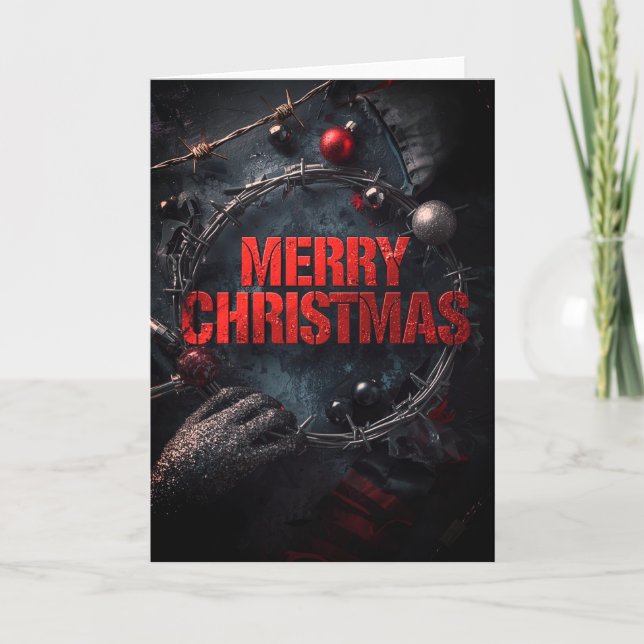 Alternative christmas card karte (Vorderseite)