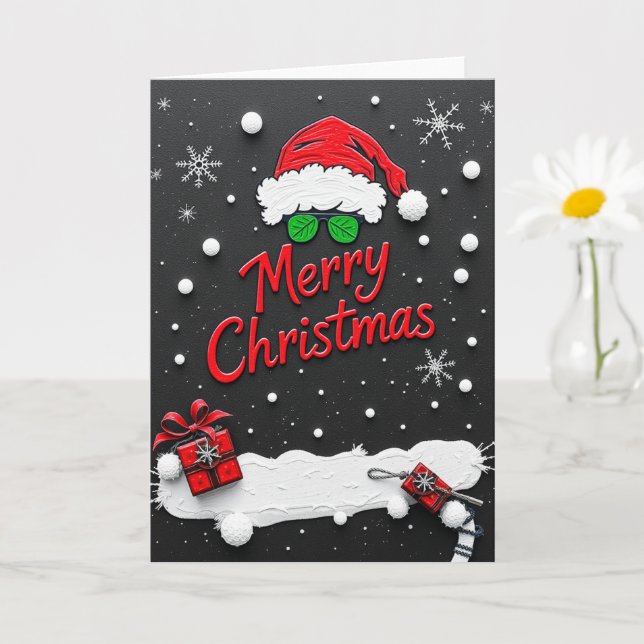 alternative christmas card karte (Kleine Pflanze)