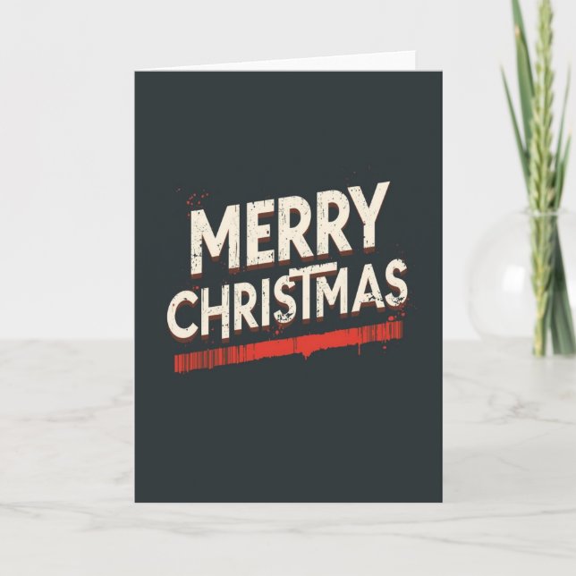 alternative christmas cards karte (Vorderseite)