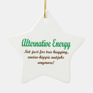 Alternative Energie Keramikornament
