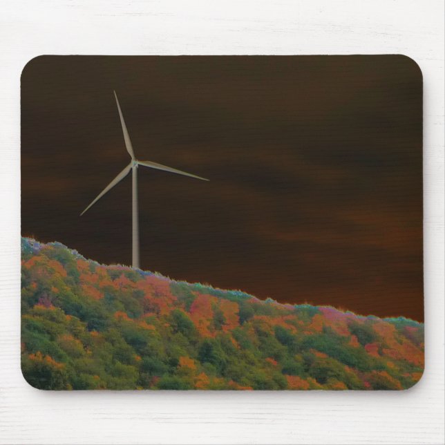 Alternative Energie-Windkraftanlage-Fall Mousepad (Vorne)