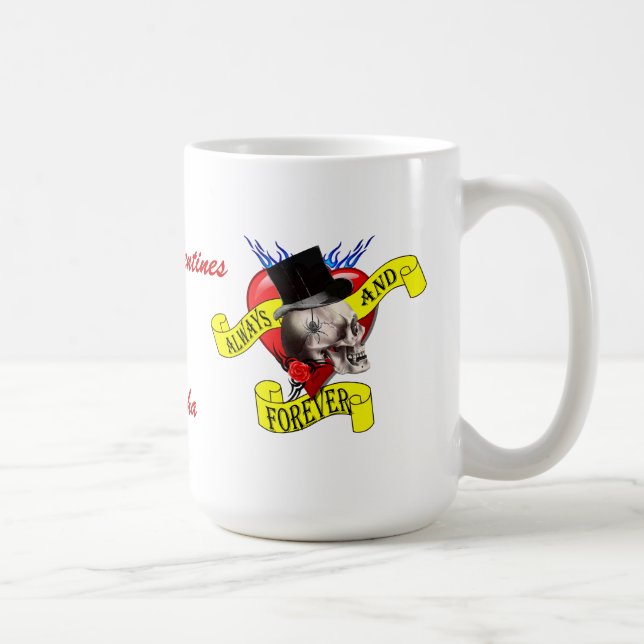 Alternative gotische Tätowierung Tasse (Rechts)