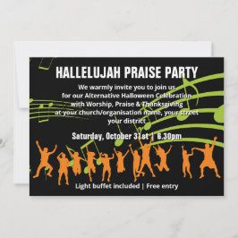 Alternative Halloween-PRAISE-Party Einladung