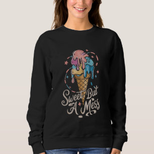 Alternative Kultur Szene Hair Edgy Mode Emo Su Sweatshirt