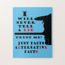 Alternative Longnose-Fakten 11x14-Foto-Puzzle Puzzle