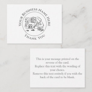 Alternative Medizin Danke Note Card Mitteilungskarte