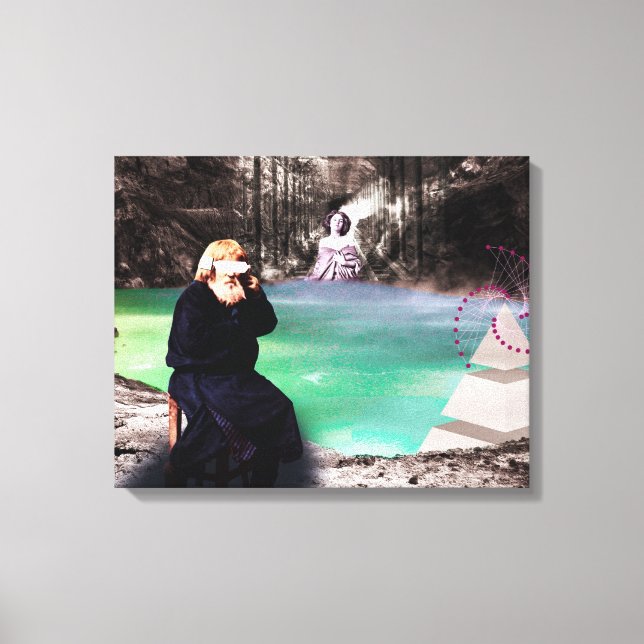 Alternative Realität 1 Leinwanddruck (Vorderseite)