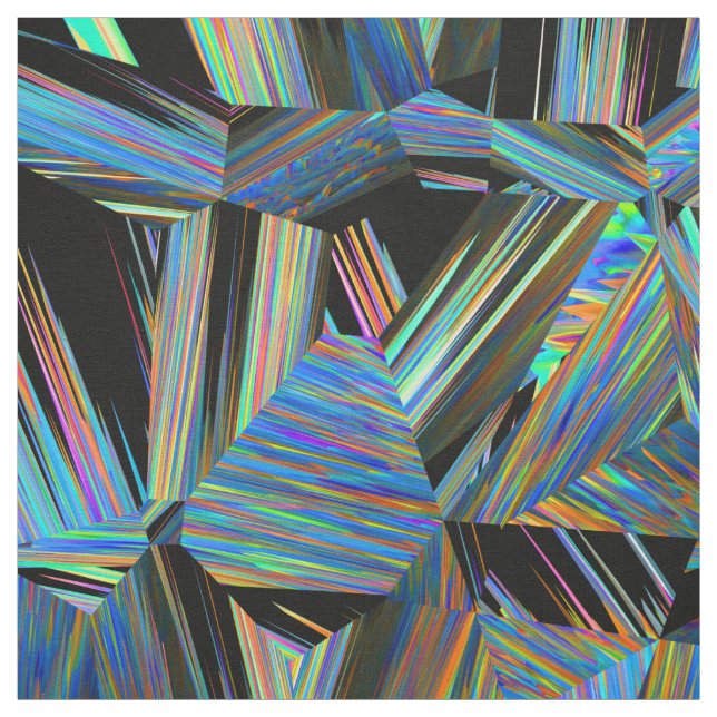 Alternative Realität, farbenfroher Glanz: Stoff (Muster)