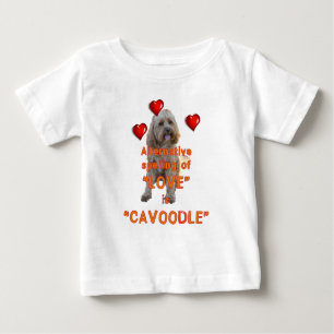 alternative Rechtschreibung der LIEBE ist CAVOODLE Baby T-shirt