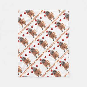 alternative Rechtschreibung der LIEBE ist CAVOODLE Fleecedecke