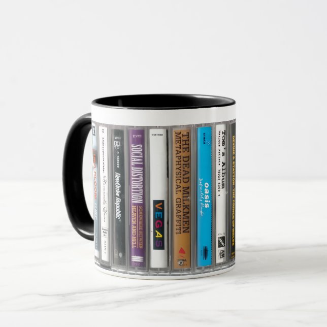 Alternative Rock Kassette Tasse (Vorderseite Links)