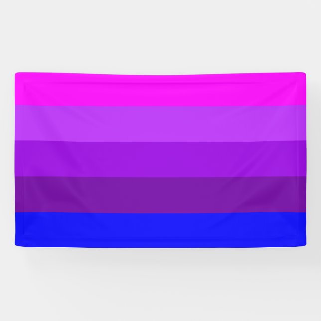 Alternative Transgender-Stolz-Flagge Banner (Horizontal)