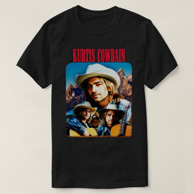 Alternative Universe Cowboy Singer Parodie T-Shirt (Design vorne)