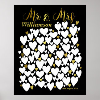 Alternative Wedding Guest Book Poster