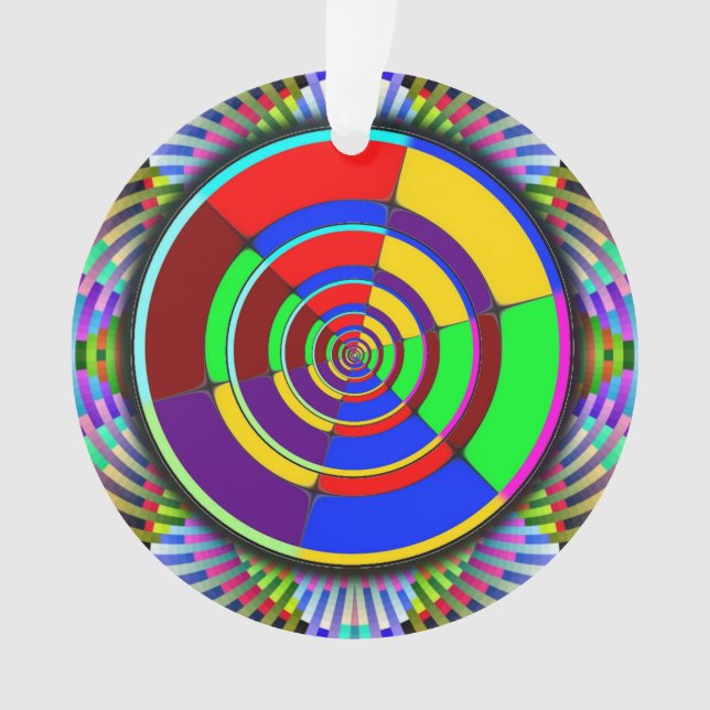 Alternative zum Atomgefährdungssymbol Ornament (Vorderseite)