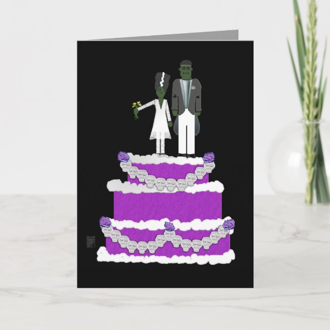 alternativee Hochzeit Einladung (Vorderseite)