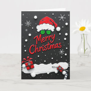 alternatives Weihnachtskarte Karte