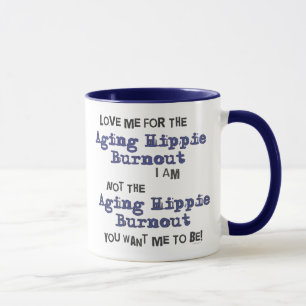 AlternHippieburnout-Tasse Tasse