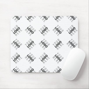 Alternierendes Geschäftslogo oder Bildmuster Wei Mousepad