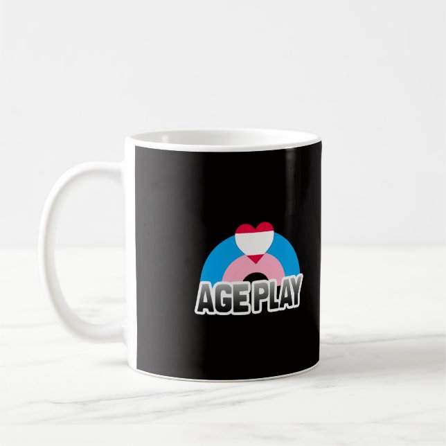 Alters-Spiel-Stolz Kaffeetasse (Links)