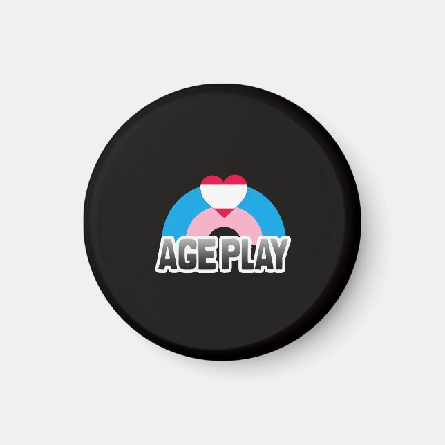 Alters-Spiel-Stolz Magnet (Vorne)