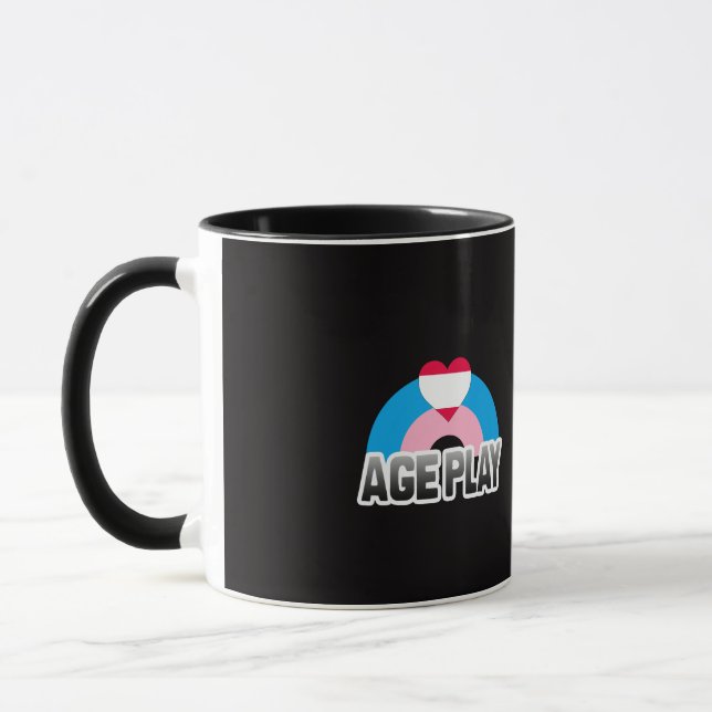 Alters-Spiel-Stolz Tasse (Links)
