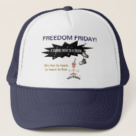 Alters Weisheit "leben zu lernen" Comic Wahrheit A Truckerkappe