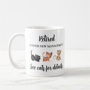 Altersgeschenk für Katzenrüber, Tasse für das Ruhe