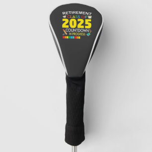 Altersklasse 2025 Countdown im Prozess Golf Headcover