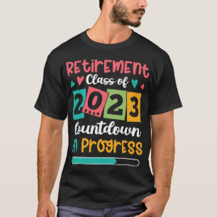 Altersklasse des laufenden Countdown 2023 T-Shirt