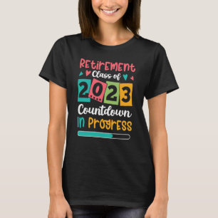 Altersklasse des laufenden Countdown 2023 T-Shirt