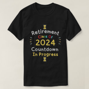 Altersklasse des laufenden Countdown 2024 T-Shirt