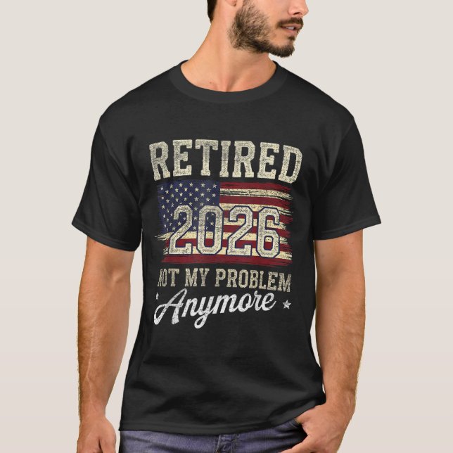 Altersrente 2025 Spaß - Geschenke für Männer - US- T-Shirt (Vorderseite)