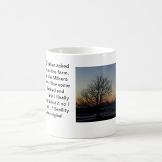Altersschwäche Kaffeetasse