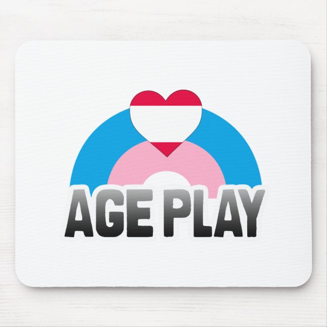ALTERSSPiel REGENBOGEN Mousepad (Vorne)