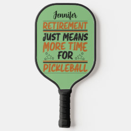 Altersvorsorge bedeutet mehr Zeit für Pickleball Schläger
