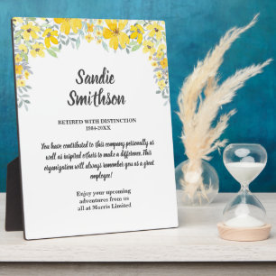 Altersvorsorge für Chef, Angestellter, lange Diens Fotoplatte