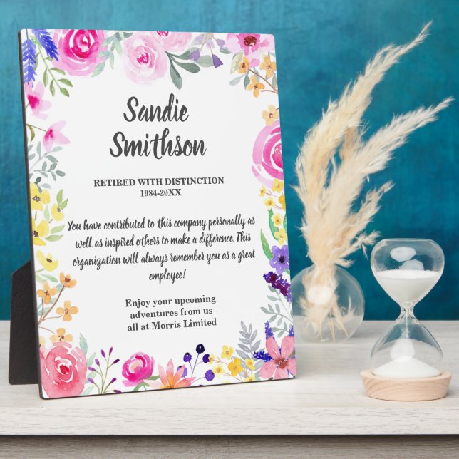 Altersvorsorge für Chef, Angestellter, lange Diens Fotoplatte (Seite)