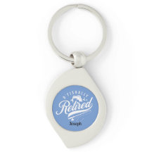 Altersvorsorge Geschenke. Fischer/Frau. Bearbeitba