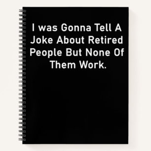Altersvorsorge Geschenke für Damen Funny Notebook, Notizbuch