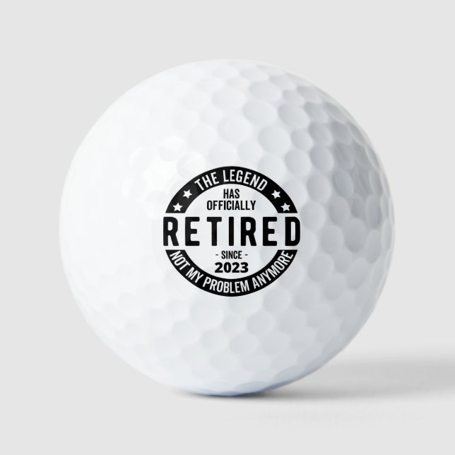 Altersvorsorge Golfball (Vorderseite)