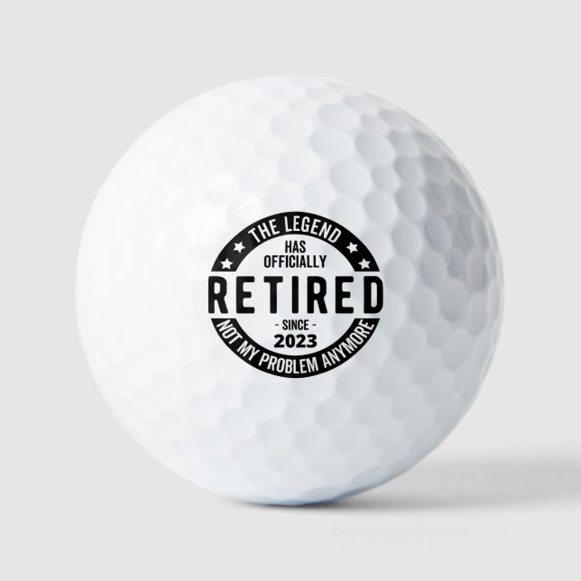 Altersvorsorge Golfball (Vorderseite)