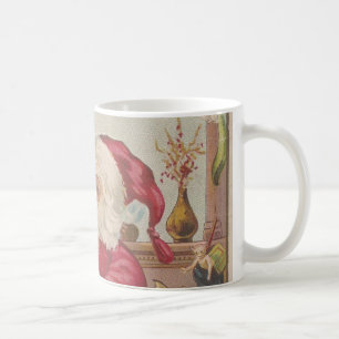 Altertümlicher Weihnachtsmann Kaffeetasse