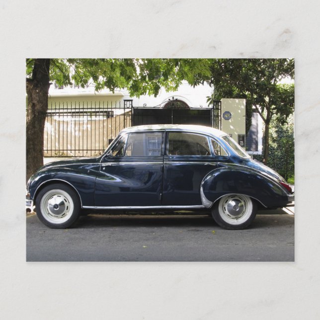 Altes, aber sehr gut behalten Audi Auto. Postkarte (Vorderseite)