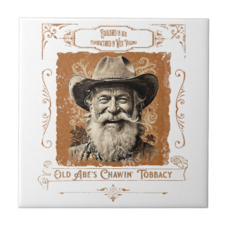 Altes Abes Chawin' Tobacci Fliese