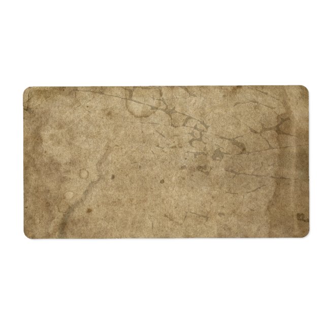 Altes, abgenutztes Papier mit dunkler rustikaler A (Vorne)