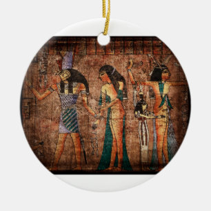 Altes Ägypten 4 Schmuckstück Keramikornament